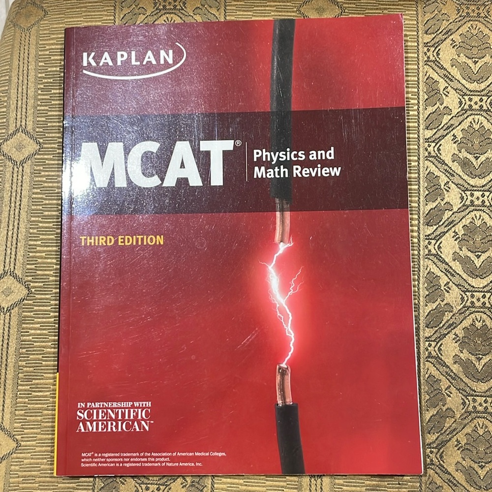 MCAT review book